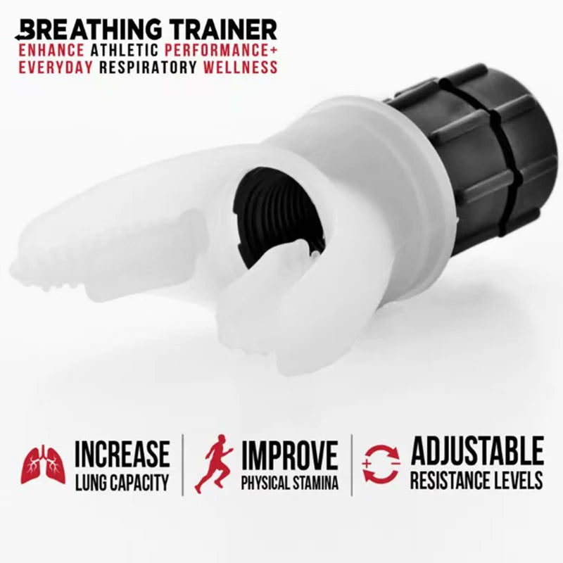 Lung Capacity Abdominal Breathing Trainer Breathing Exercise For Lungs Exercise Endurance Equipment Portable Fitness Equipment - Sagacia