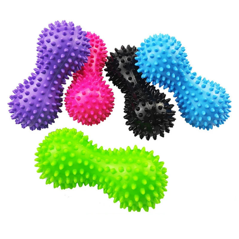 1Pc Peanut Massage Ball Sensory Training Grip Ball Muscle Pain Stress Sensory Ball Foot Muscle Massager Relaxation