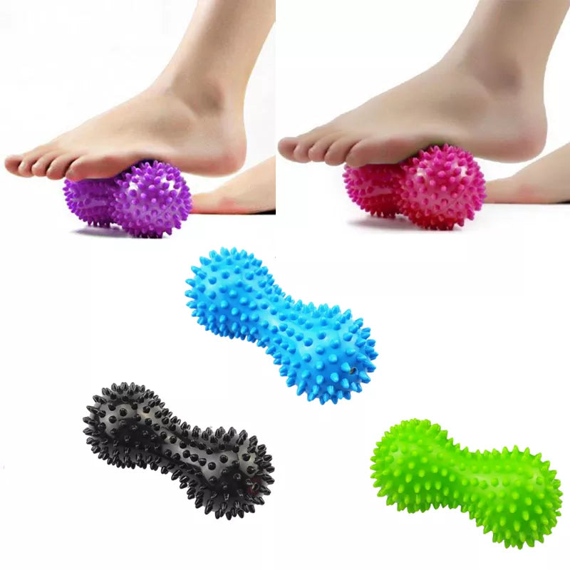 1Pc Peanut Massage Ball Sensory Training Grip Ball Muscle Pain Stress Sensory Ball Foot Muscle Massager Relaxation