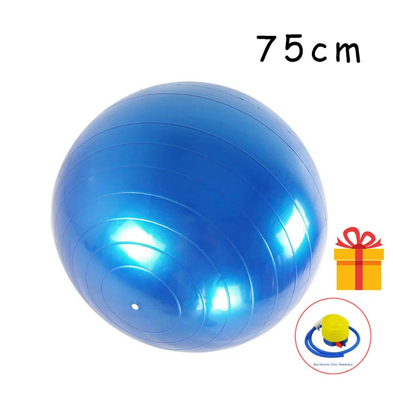 PVC Fitness Balls Yoga Ball Thickened Explosion-proof Exercise Home Gym Pilates Equipment Balance Ball