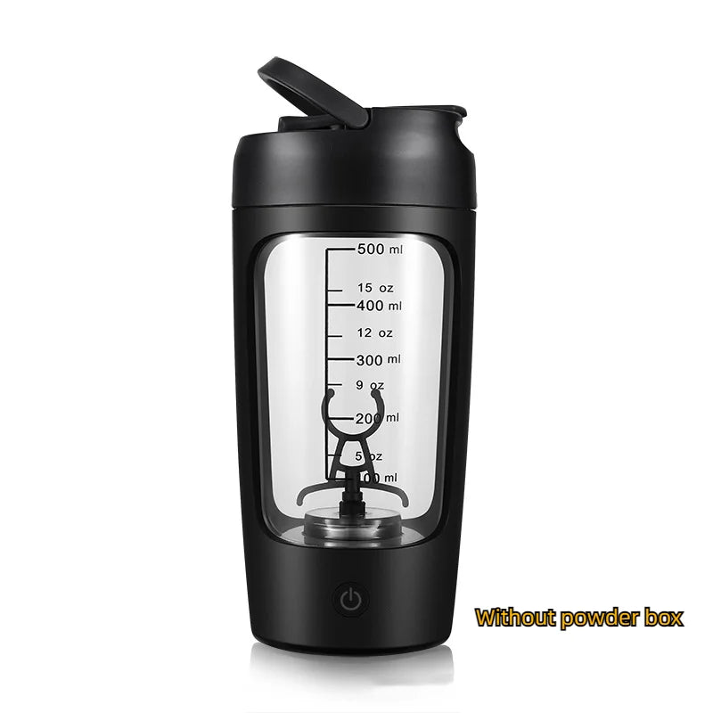 USB Electric Protein Shaker Bottle Portable 1200mAh Rechargeable Blender Cup Multipurpose 650ml Cup for Fitness Workout