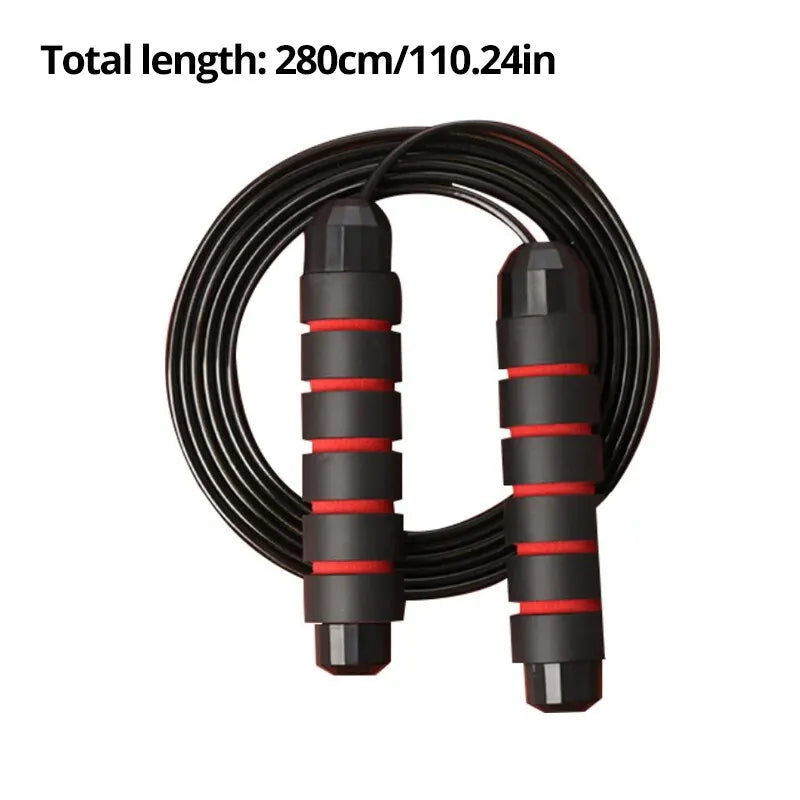 Jump Rope Tangle-Free Rapid Speed Jumping Rope Cable with Ball Bearings Steel Skipping Rope Gym Exercise Slim Body for exercise Men and Women