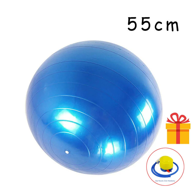 PVC Fitness Balls Yoga Ball Thickened Explosion-proof Exercise Home Gym Pilates Equipment Balance Ball