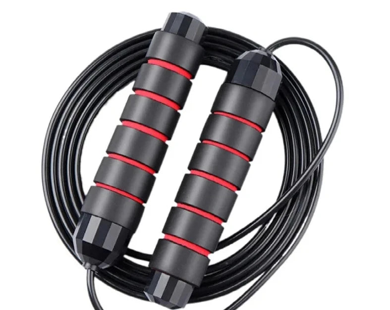 Jump Rope Tangle-Free Rapid Speed Jumping Rope Cable with Ball Bearings Steel Skipping Rope Gym Exercise Slim Body for exercise Men and Women